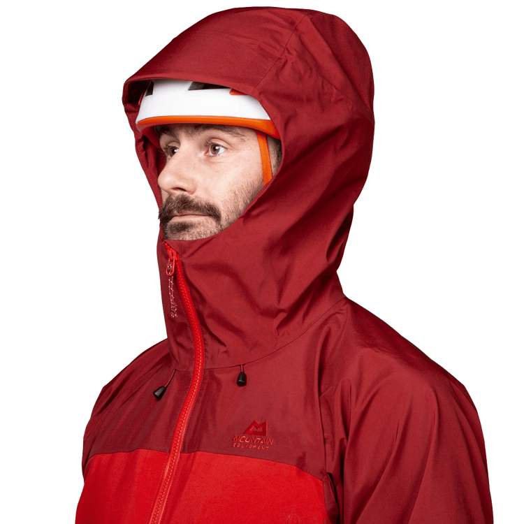 Mountain Equipment Shigri GORE-TEX Men’s Jacket Outdoor Action Chili Red/Merlot - Mountain HC Hood