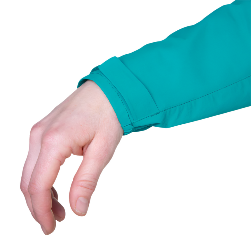 Mountain Equipment Squall Hooded Women's Jacket Topaz/Majolica- Cuff