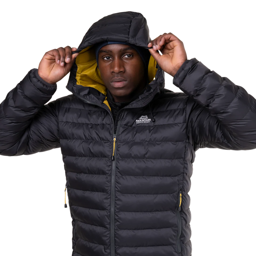 Mountain Equipment Superflux Men's Jacket Outdoor Action Obsidian - Hood
