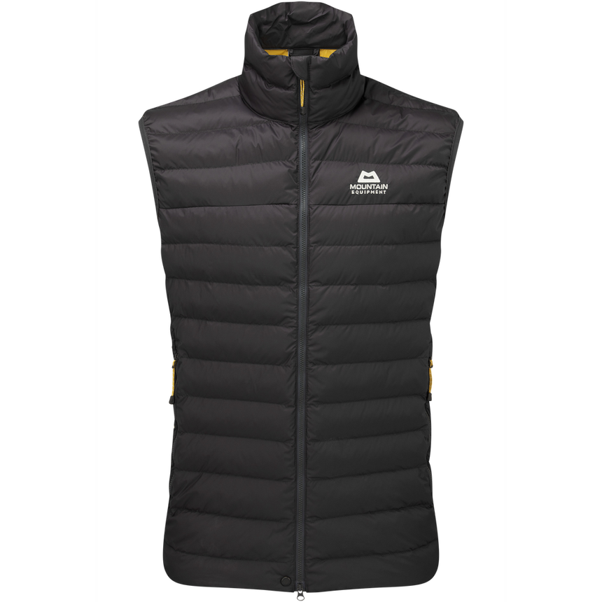 Mountain Equipment Superflux Men's Vest Outdoor Action Obsidian- Front