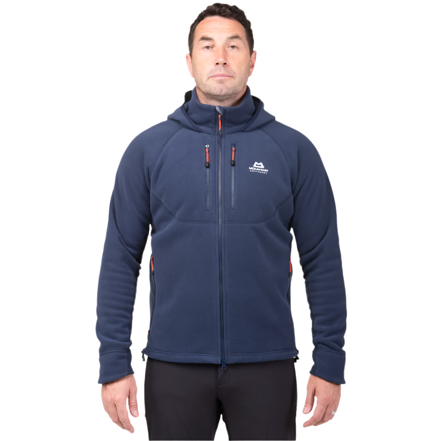 Mountain Equipment Touchstone Men's Jacket Outdoor Action Cosmos- Front fit