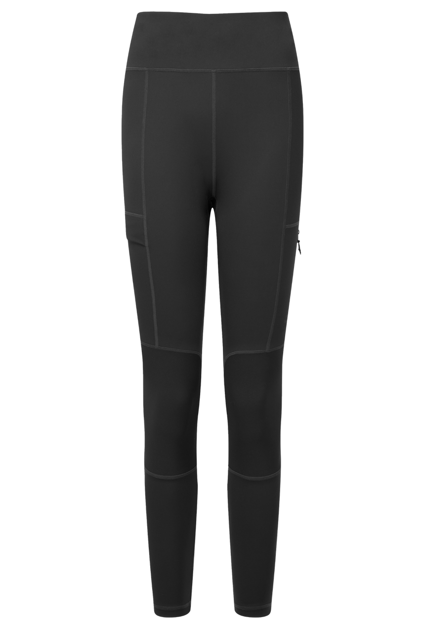 Mountain Equipment Turas Women's Legging Outdoor Action Black- Front