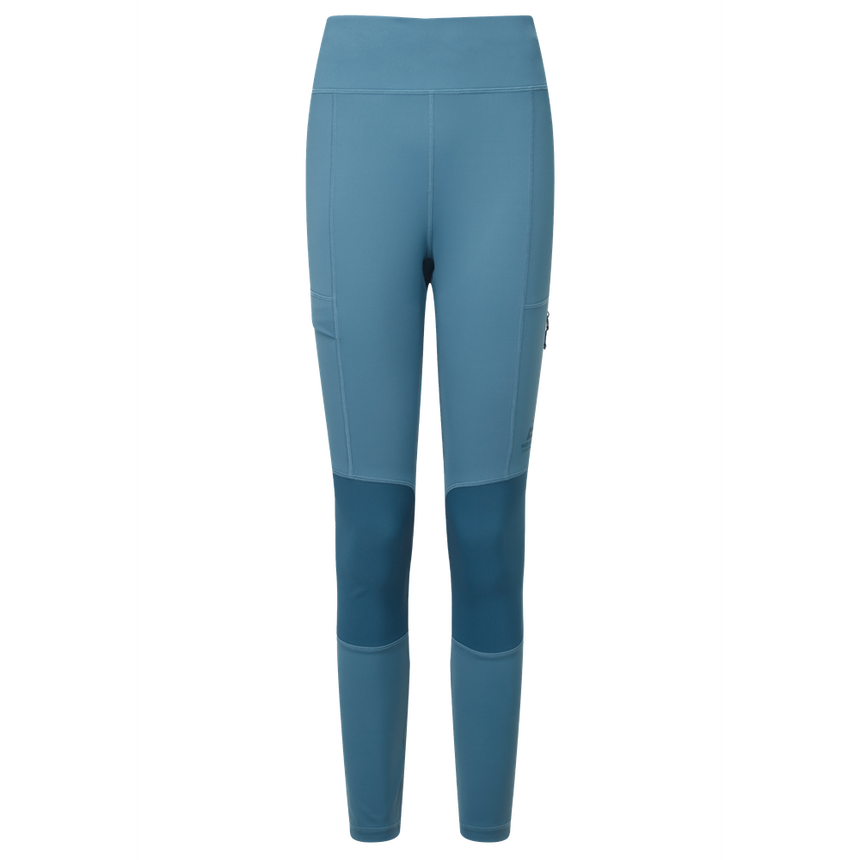 Mountain Equipment Turas Women's Legging Outdoor Action IndianTeal/Maj- Front