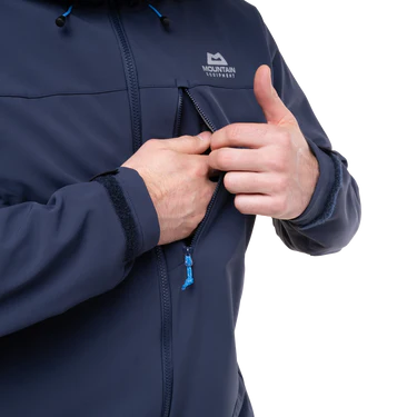 Mountain Equipment Vulcan Men's Jacket Outdoor Action Cosmos- Chest Pocket