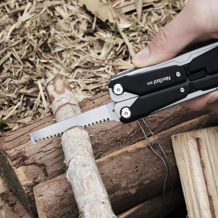 Nextool Adjustable Wrench W4 Saw - Built-In Saw for Cutting Tasks