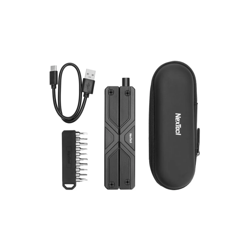 Nextool Gemini Bit Set - Interchangeable Screwdriver Bits Including SL2.0, H2.0, T5, T6, T8, PH000, PH00, PH1