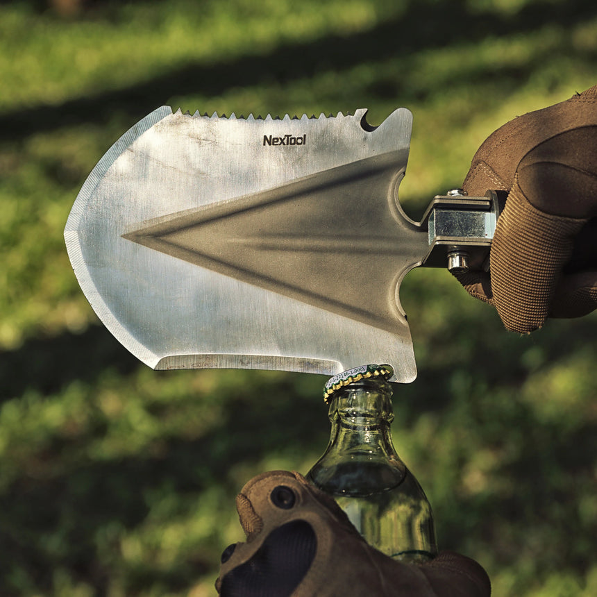 Nextool Mini Folding Shovel Hook Knife - Versatile Cutting Tool for Camp Tasks