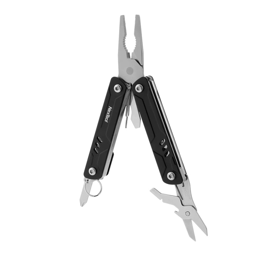 Nextool Mini Sailor Lite All Tools Displayed - Pliers, Scissors, Screwdrivers & SIM Card Needle
