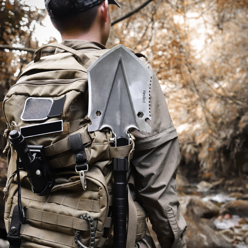 Nextool Multi Functional Shovel Large Four-Section Handle - 1-Metre Aerospace-Grade Aluminium Shaft