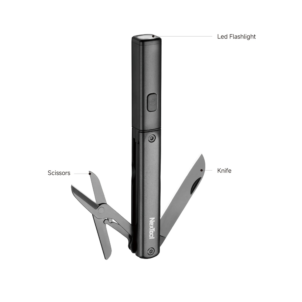 Nextool N1 Complete Tool Set - 3-in-1 Pen Multitool Perfect for EDC and Quick Tasks