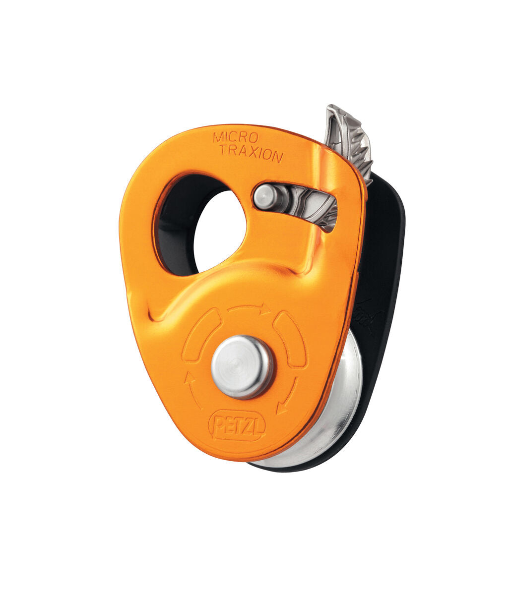 Petzl Micro Traxion Pulley - Back Angle