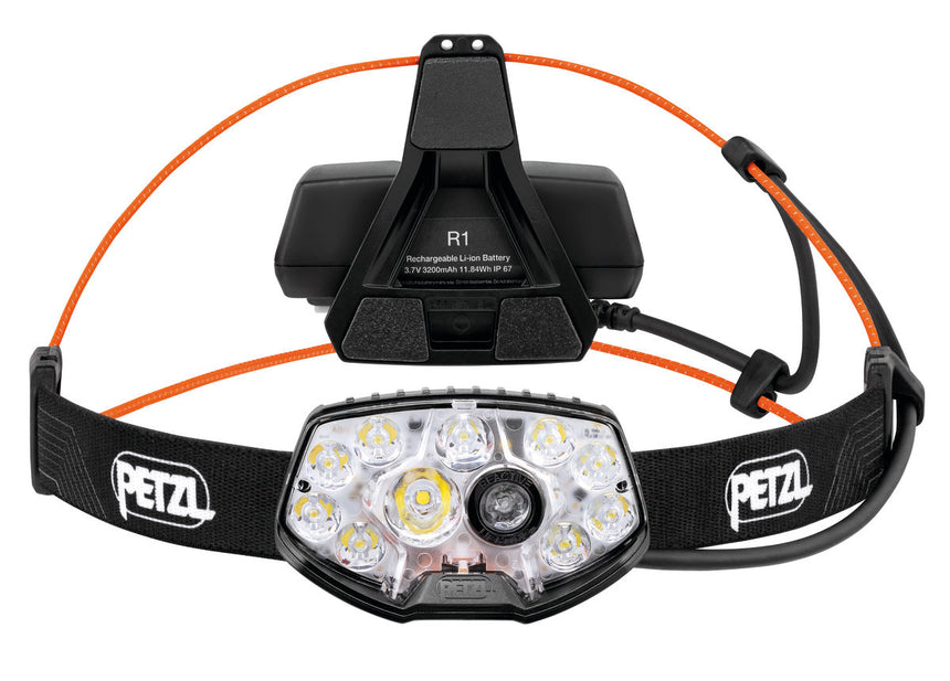 Petzl Nao® RL Headlamp Black - REACTIVE LIGHTING®