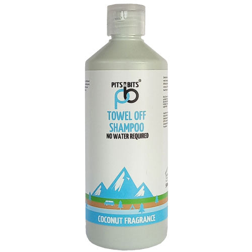 Pits & Bits® Towel Off Shampoo – Coconut