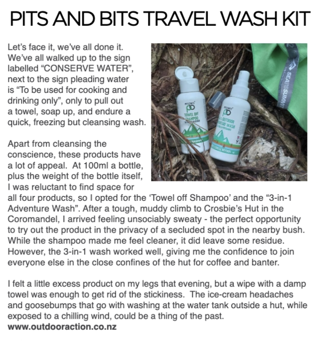 Pits & BitsPits & Bits® Travel Wash KitOutdoor Action