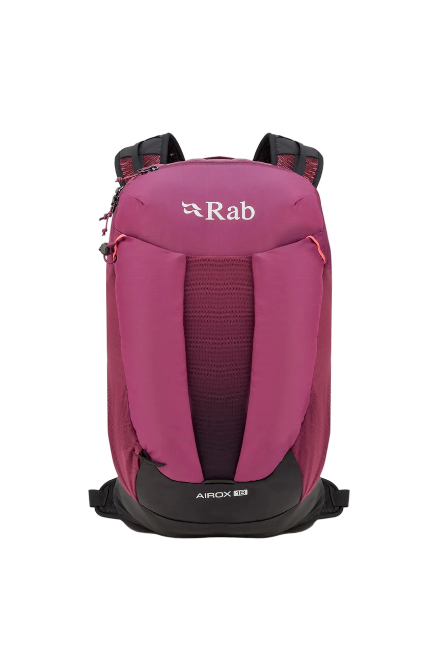 Rab Airox 18L Day Pack in Mulberry - Back System Detail