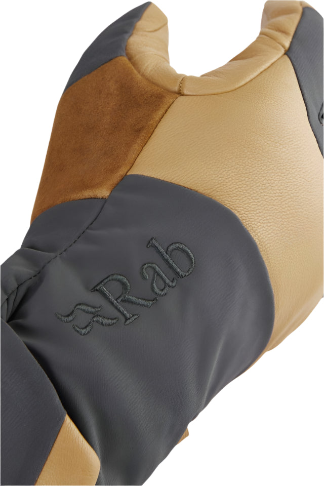 Rab Guide Lite GORE-TEX Gloves in Steel (Reference) - cuff detail