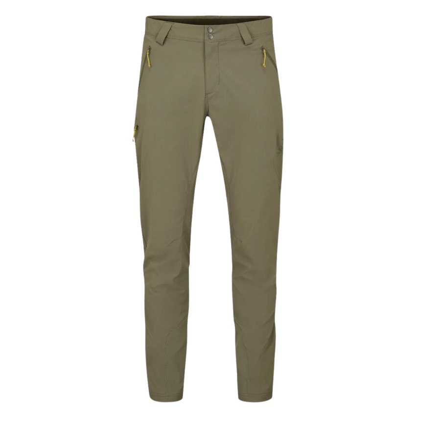 Rab Men's Ascendor Light Pants in Light Khaki - Flat