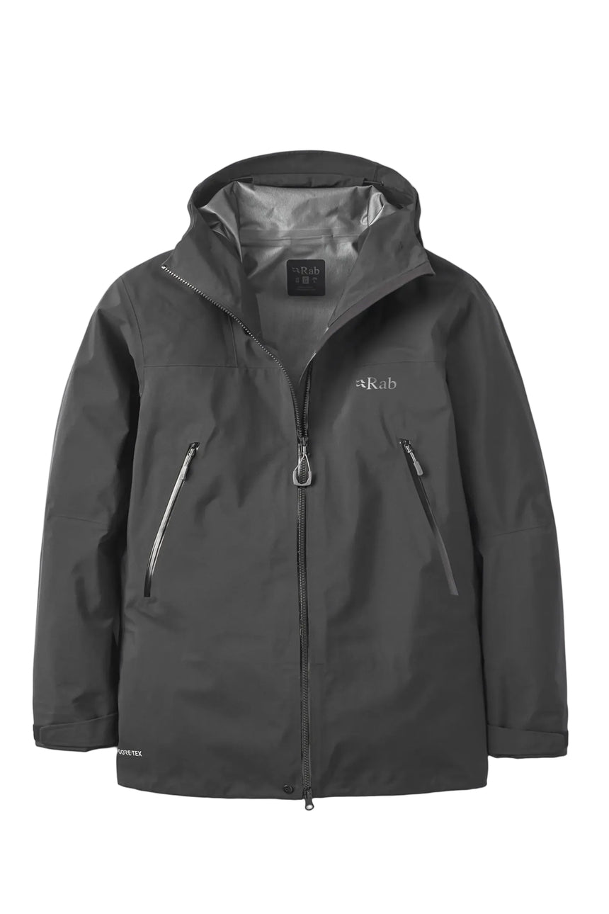 Rab Men's Kangri GORE-TEX Jacket in Black - Front