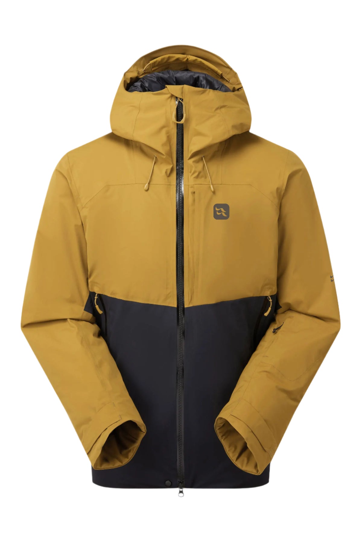 Rab Men's Khroma Diffract Insulated Ski Jacket in Footprint/Black - front