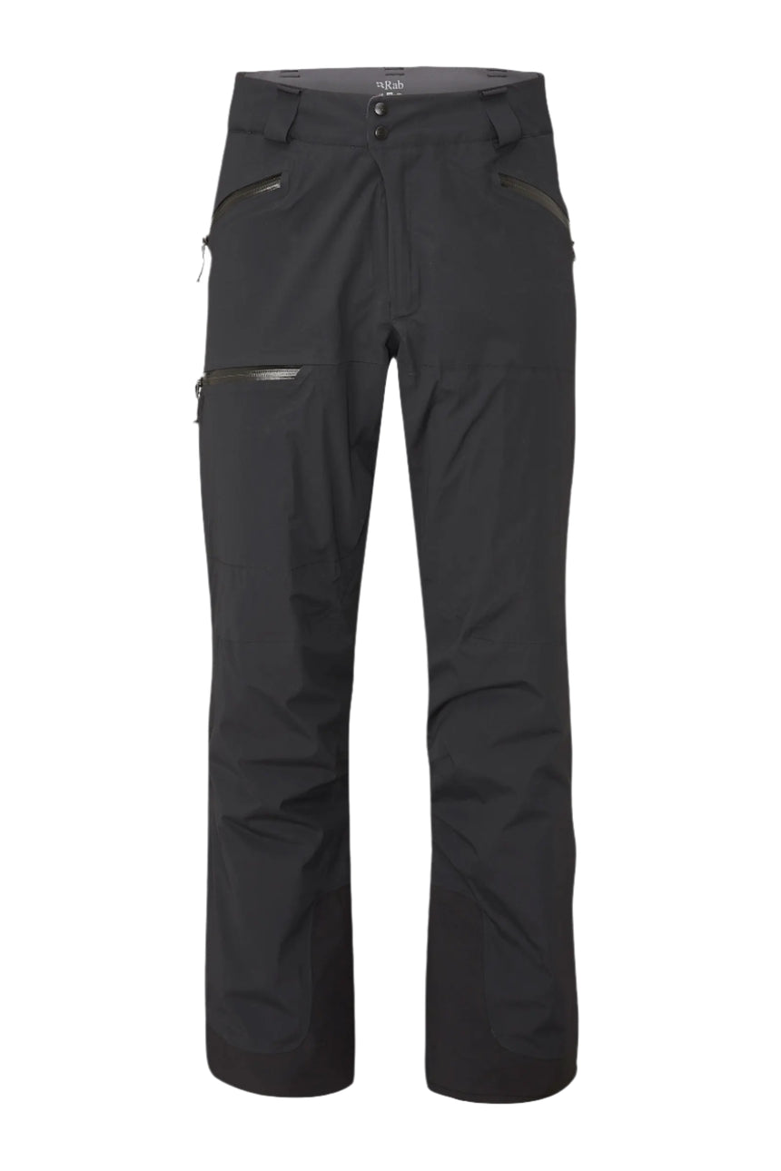 Rab Men's Khroma Diffract Insulated Ski Pants in Black - front