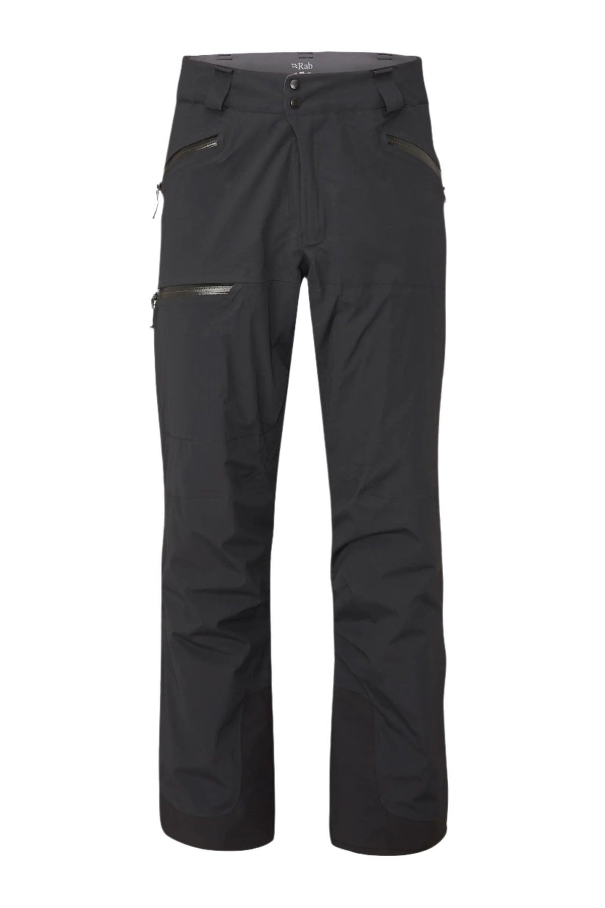 Rab Men's Khroma Diffract Insulated Ski Pants in Black - front