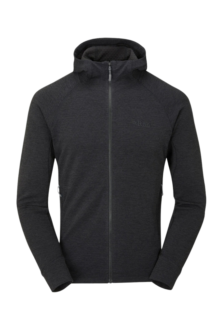 Rab Men's Nexus Hoody in Black - Flat