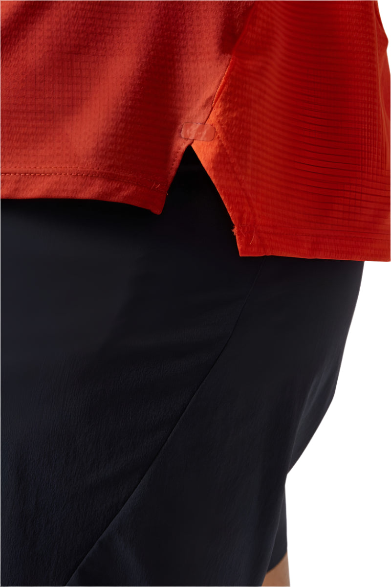 Rab Men's Sonic Ultra Zip - split hem detail