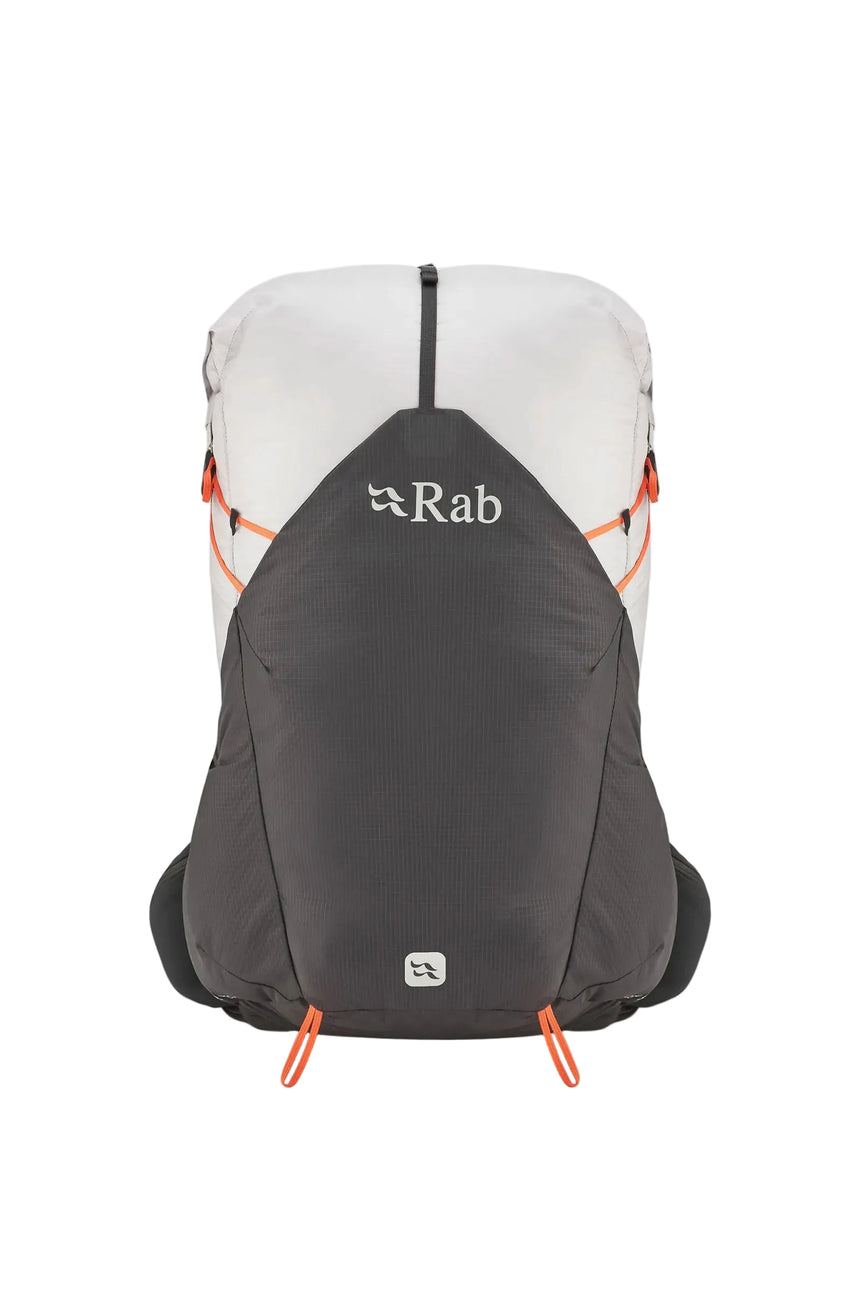Rab Syclon XP 30L Waterproof Pack in Black/Dark Pewter - Back Standalone