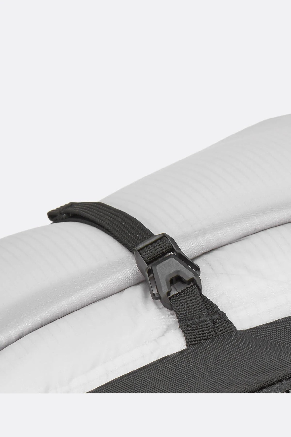 Rab Syclon XP 30L Waterproof Pack in Black/Dark Pewter - Compression Strap Detail