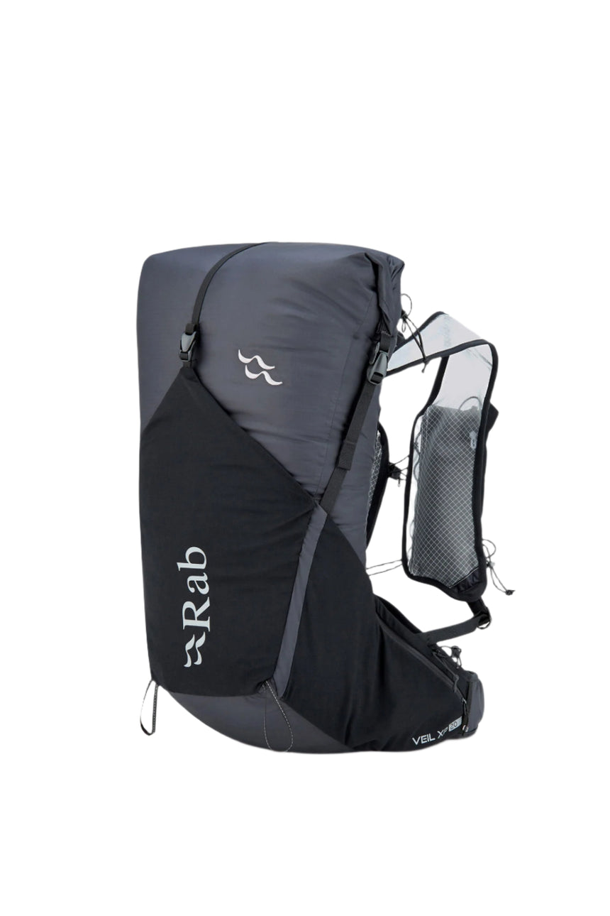 Rab Veil XP 20L Waterproof Pack in Black - Front View