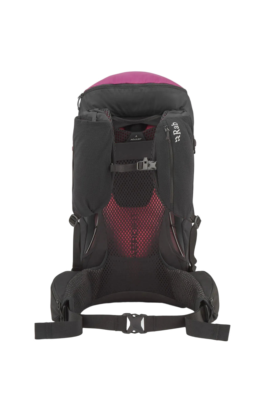 Rab Women's Airox ND 28 Day Pack in Mulberry/Black - Front Standalone 2