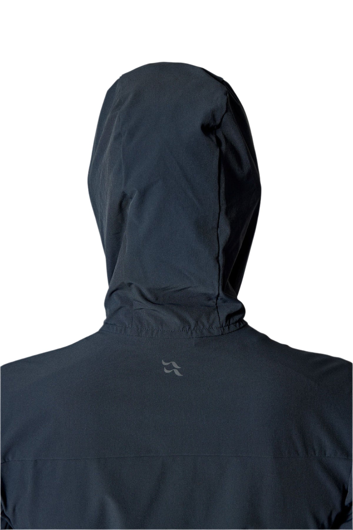 Rab Women's Borealis Hooded Jacket in Beluga - hem adjustment detail