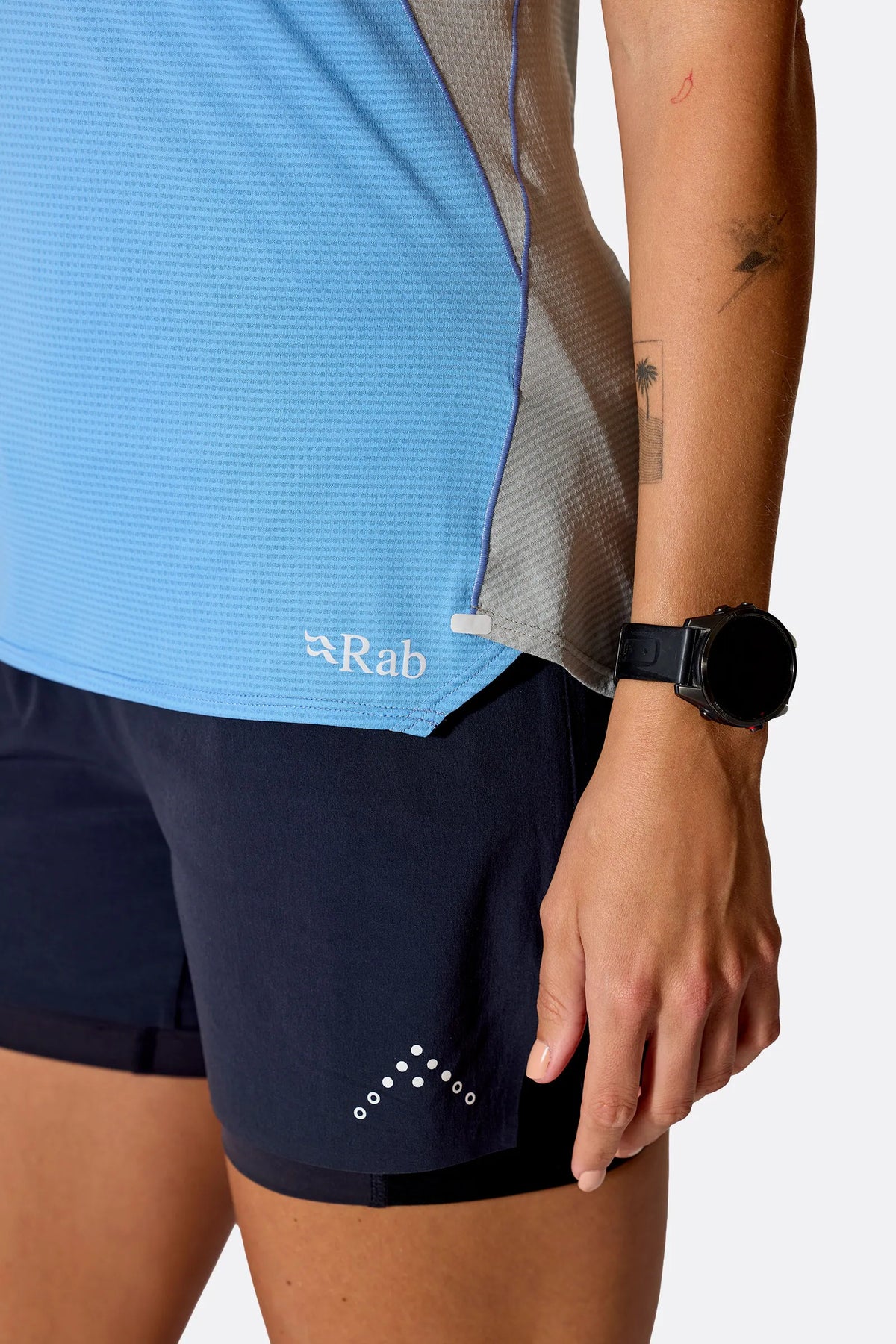 Rab Women's Sonic Ultra Vest - reflective branding detail