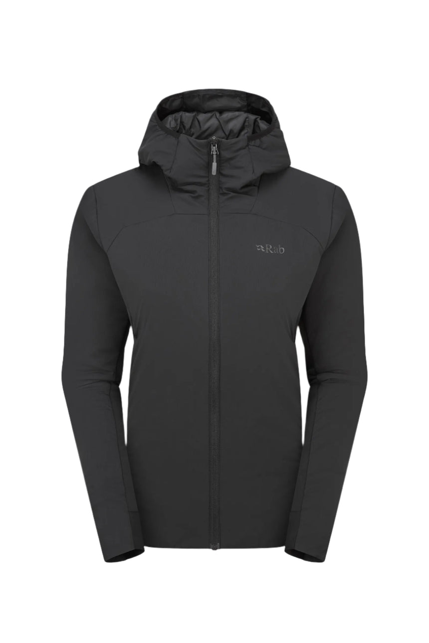 Rab Women's Xenair Alpine Flex Insulated Jacket in Black - front