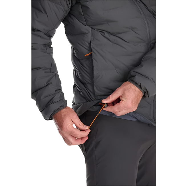 RABRab Men's Cubit Stretch Down Hooded JacketOutdoor Action