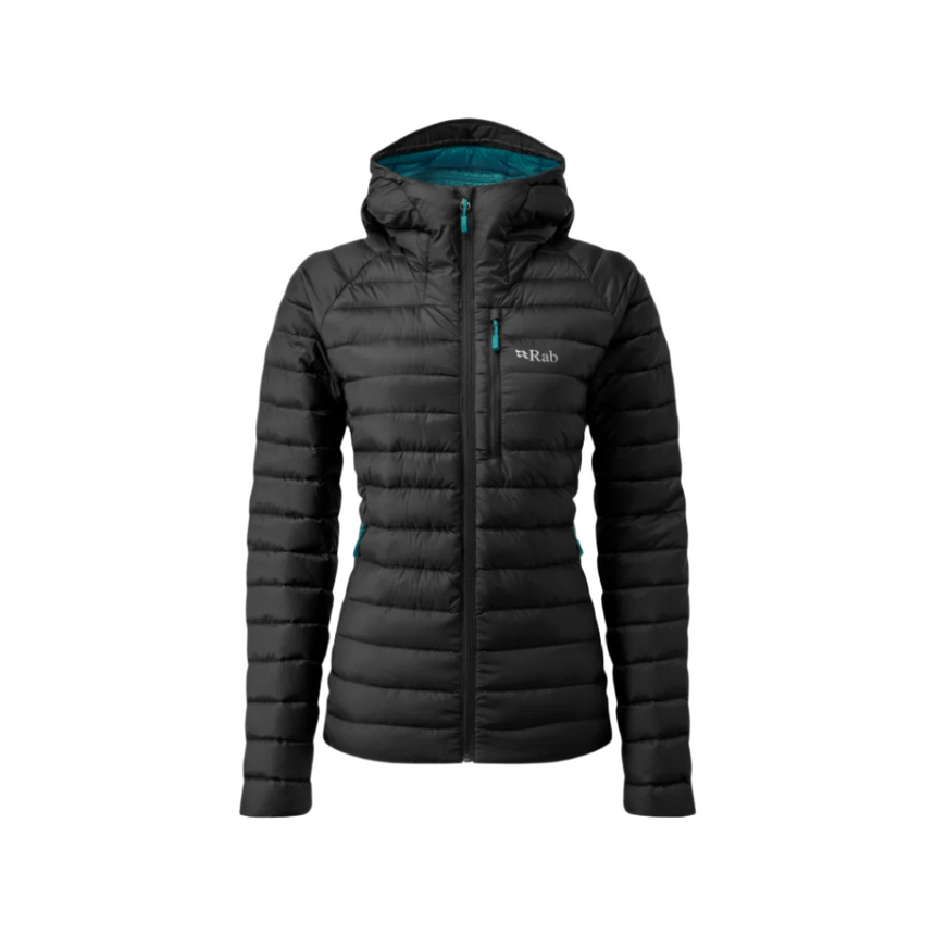 Rab Microlight Alpine Long Down Jacket Women's Outdoor Action