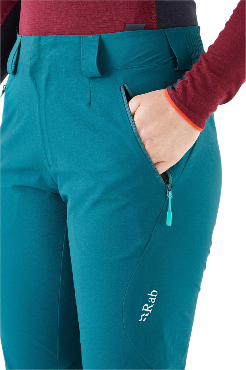 RABRab Women's Ascendor AS Climbing Softshell PantsOutdoor Action