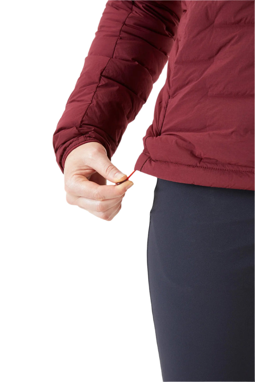 Rab Women's Cubit Stretch Down Hoody Outdoor Action