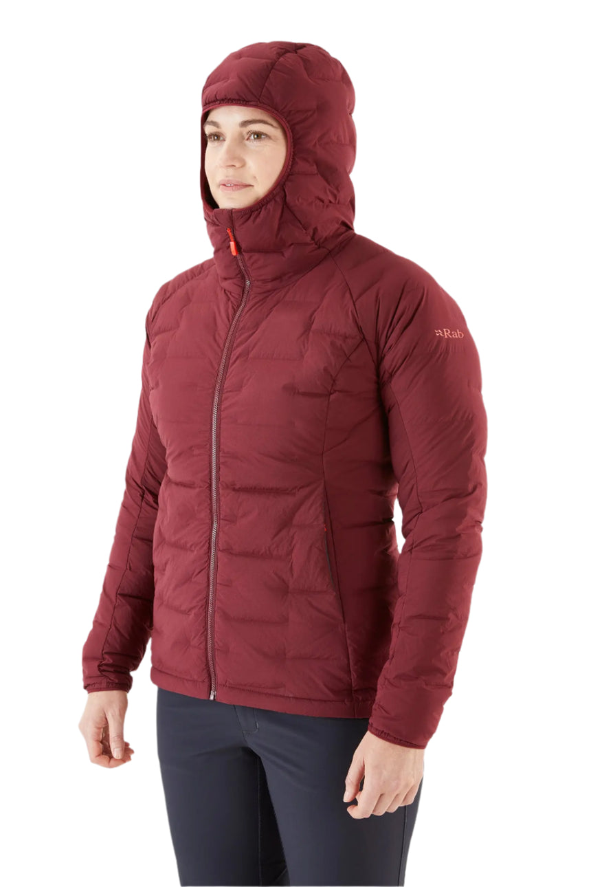 Rab Women's Cubit Stretch Down Hoody Outdoor Action