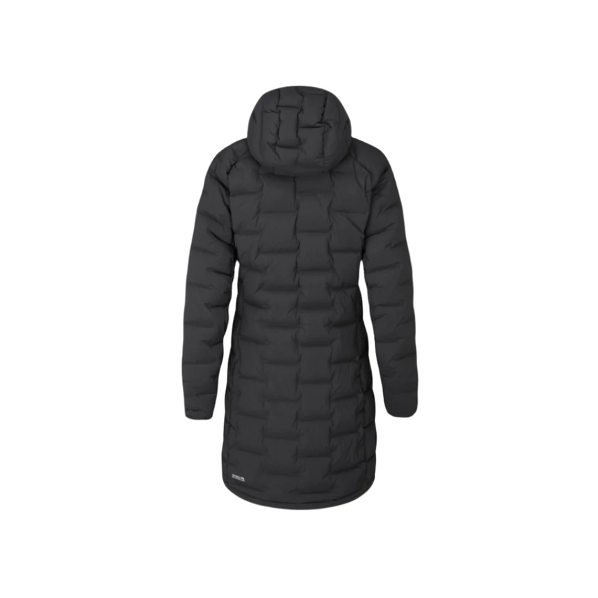 Rab Women's Cubit Stretch Down Parka Outdoor Action