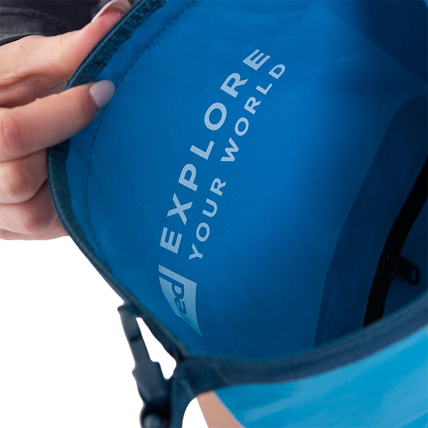 Red Paddle Waterproof Roll Top 10 Litre Dry Bag - Internal