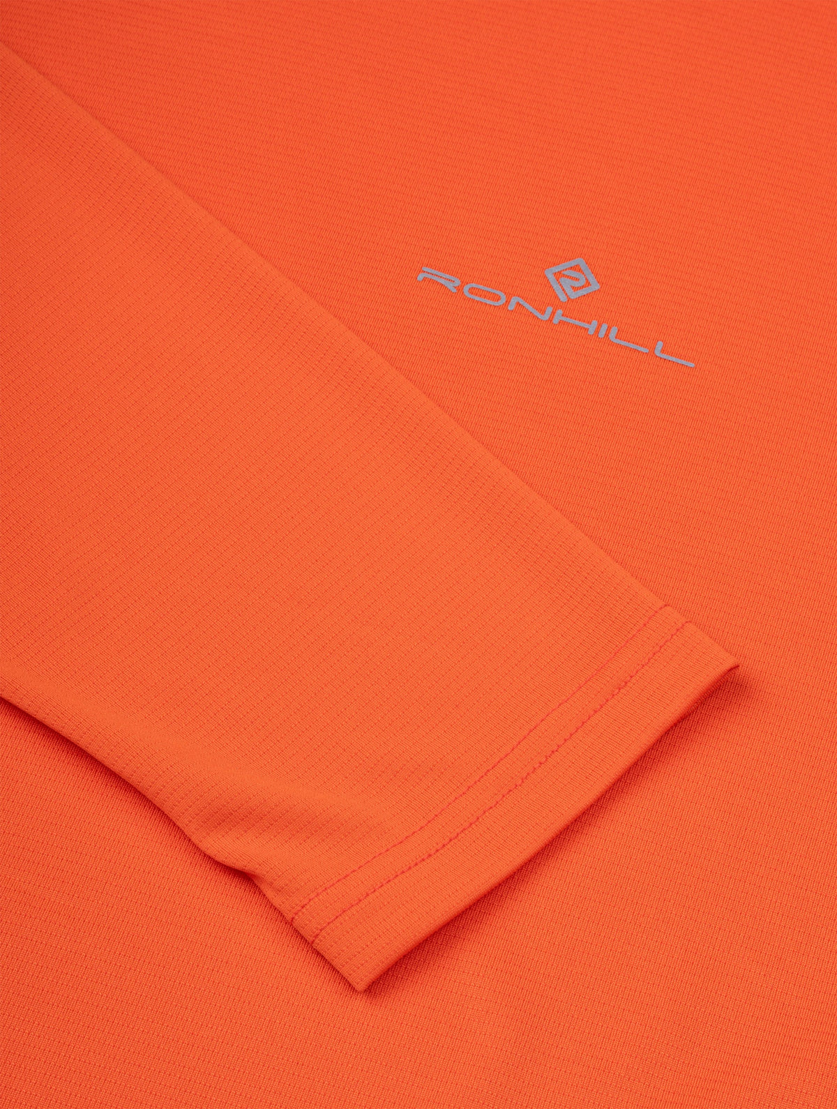 Ronhill Men's Core L/S Tee in Ronhill Red - cuff detail