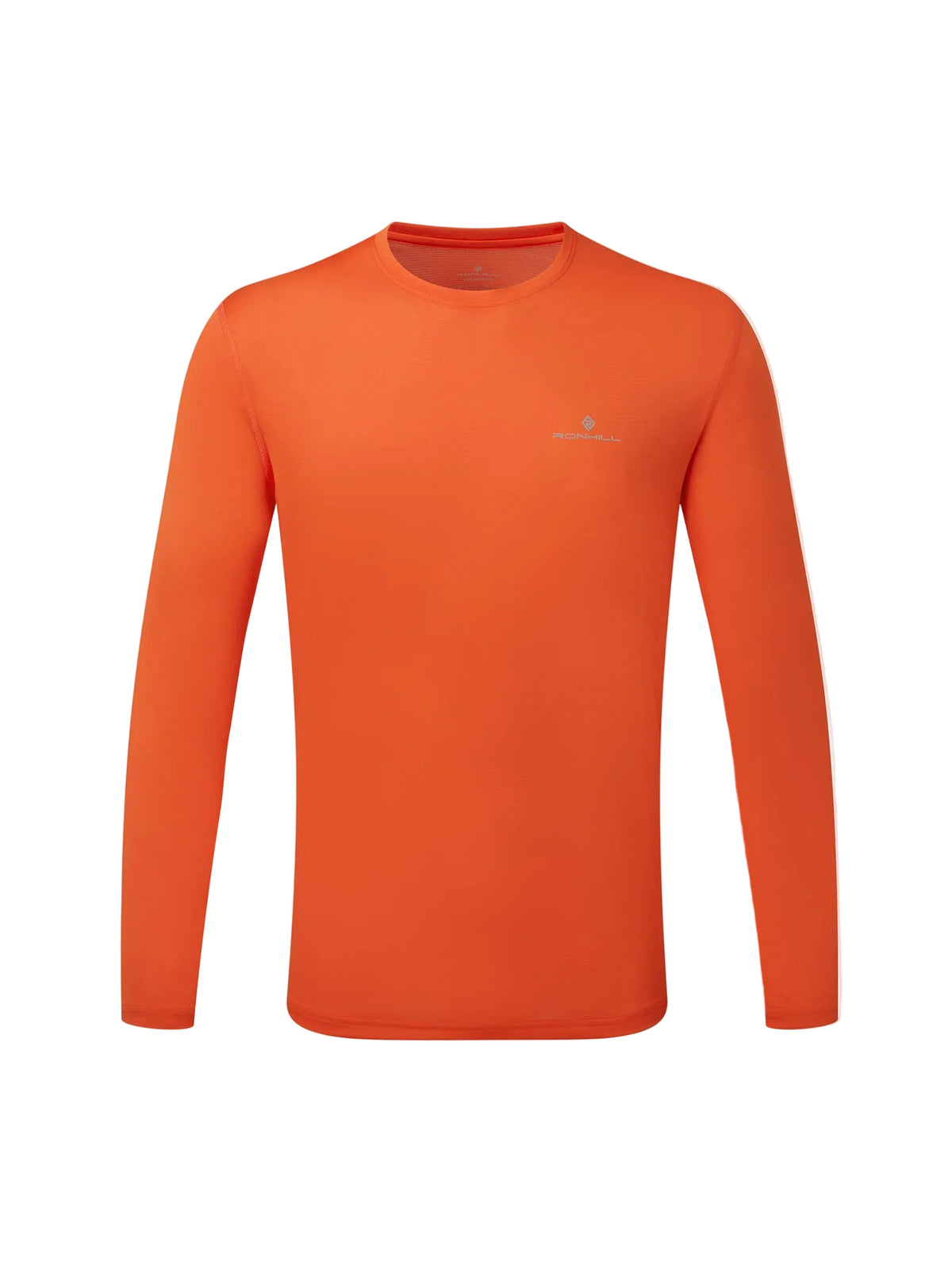 Ronhill Men's Core L/S Tee in Ronhill Red - front