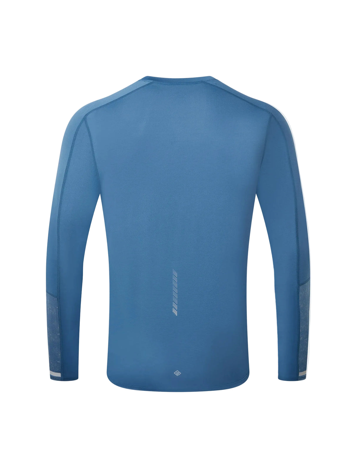 Ronhill Men's Tech Reflect L/S Tee in Glacier/Reflect - Back