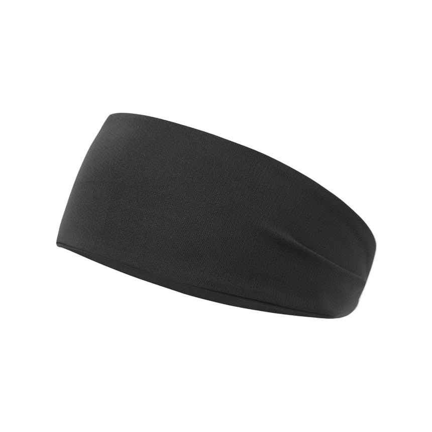 Ronhill Reversible Headband in All Black - back