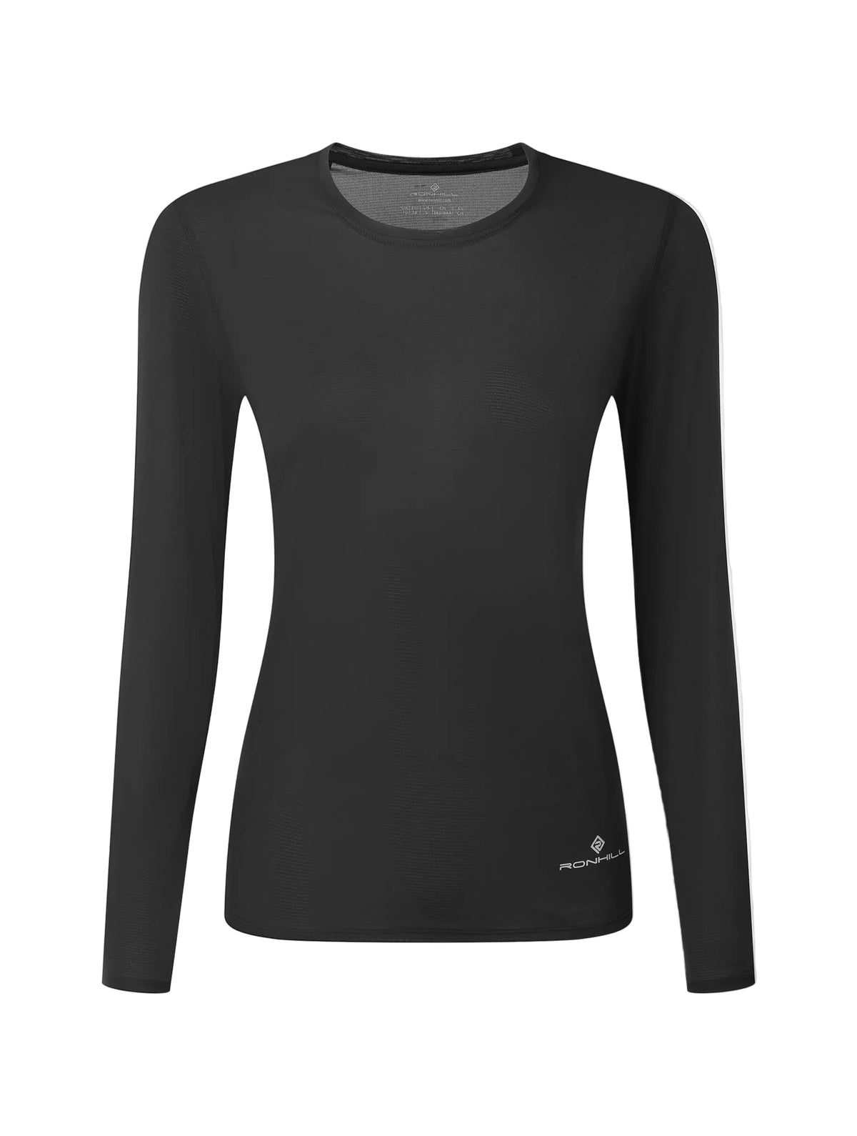 Ronhill Women's Core L/S Tee in Black - front