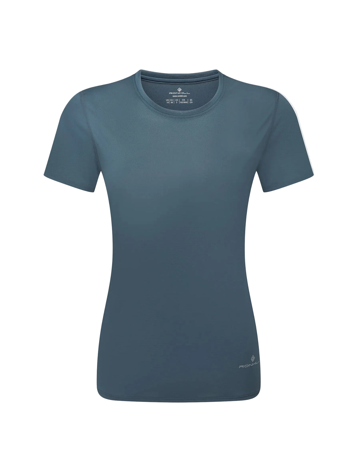 Ronhill Women's Core S/S Tee in Evening Haze - flat, front