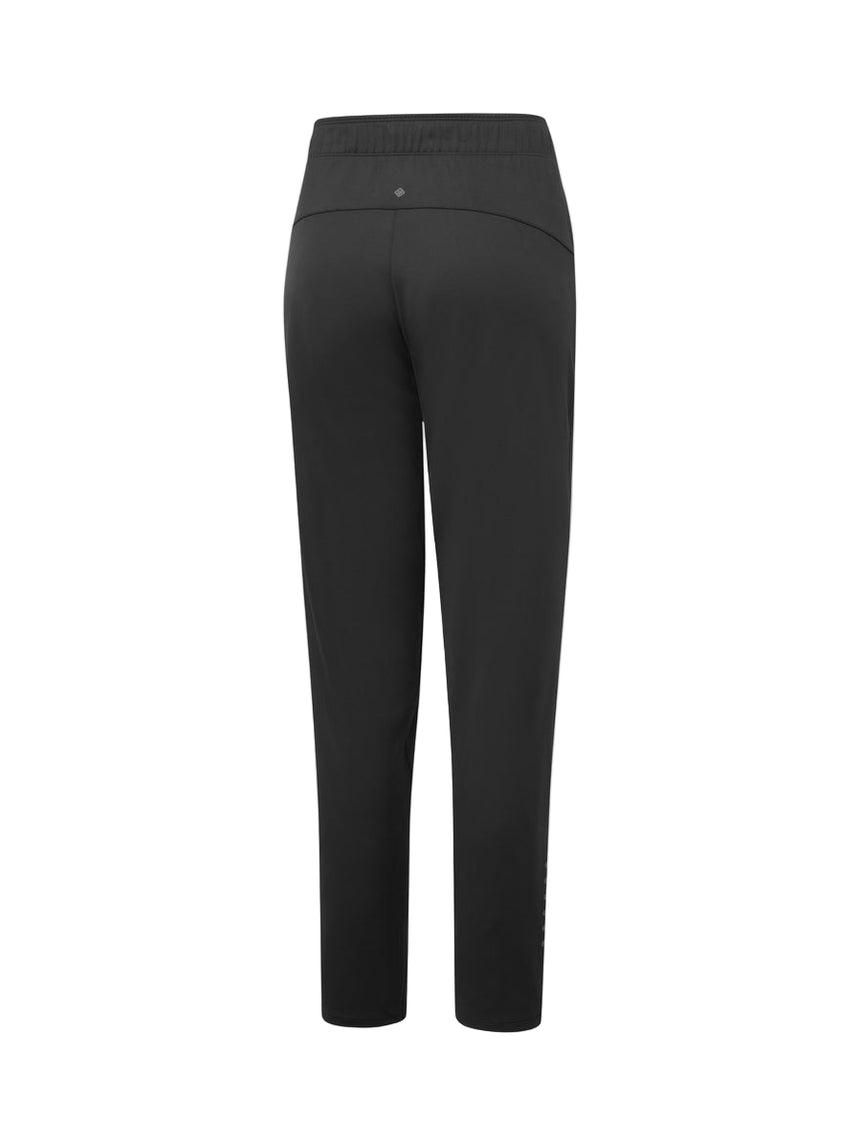 Ronhill Women's Core Slim Trackster in All Black - back
