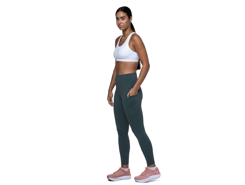 Ronhill Women's Tech Tight in Evening Haze - thigh pocket detail