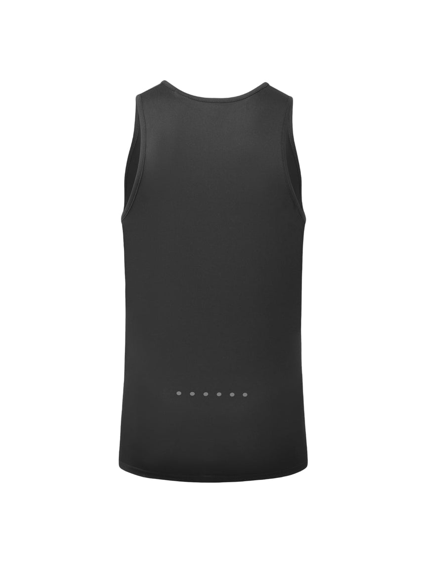 Ronhill Mens Core Vest Outdoor Action Black/Bright White- Back
